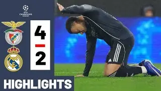 Benfica vs Real Madrid 4-2 Highlights & All Goals (UEFA Champions League) Benfica Real Madrid latest