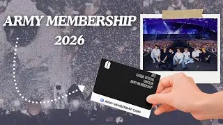 BTS GLOBAL ARMY MEMBERSHIP 2026: FULL GUIDE💜✨#bts #armymemebership #bts2026