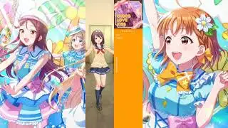 チョコラブキッス デイリーライブゲームプレイ 2 | アイドリープライド × Aqours コラボレーション