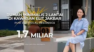 RUMAH MINIMALIS DI KAWASAN ELIT JAKARTA BARAT |  PURI BOTANICAL RESIDENCE | Design Rumah Minimalis