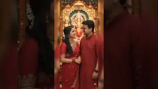 Garba Gemini Trend |Gemini Navratri Garba Look Edit Prompt |Retro Style Couple Garba look #ai #3d