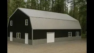 Dream 40x60 Gambrel Roof Barndominium Kit [Two-Story]