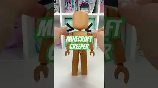 Minecraft Creeper MOB Avastars Doll Dressing! #asmr #roblox #doll
