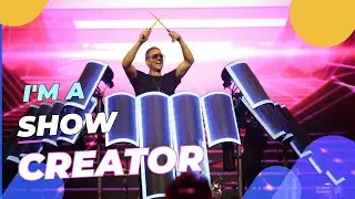 Creating Bespoke DJ Drumming & Dance Shows with Interactive Visuals