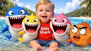 Baby Shark Doo Doo 🦈🎶 | Fun Kids Song | Cute Baby Dance | Bubble Beeps