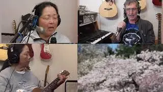 San Shin No Hana - 三線の花  (BEGIN) cover さち & Pierre