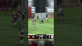 Qb sack forces the pick 6! #football #nfl #beastmode #tackle #highlights #sack #qbsack #teamwork