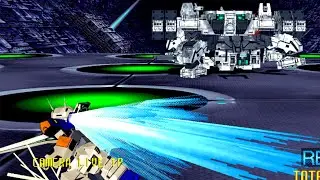 Cybertroopers Virtual-On (PS2) - Temjin 1CC/No Continue Run (60FPS)