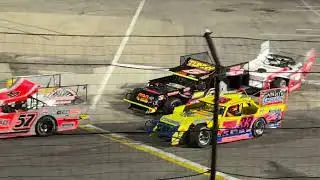 Outlaw Late Model figure 8 3-hour race (3rd hour green flag only) Indianapolis Speedrome 9/6/2025
