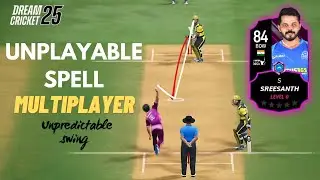 Dream cricket 25 bowling tips and tricks | unplayable deliveries | unpredictable swing.