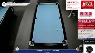 Chris Walters Vs Lucas Thomas Winter Pool League Division 1