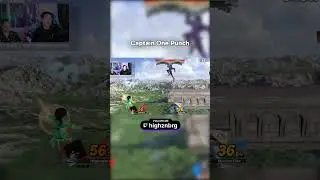 Falcon destroying foes with his Five Knuckle Shuffle Punch of death👊