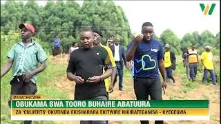 AGACENCWIRE: Obukama bwa Tooro buhaire abatuura culverts okutinda ekisharara ekitwire nikibateganisa
