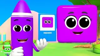 Impara le Forme con la Musica 🎶 | Canzoni Educative per Bambini
