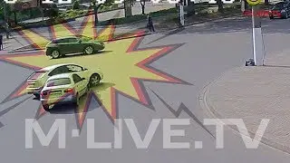 ДТП 12.05.19 на пересечении Пр. 50-лет Победы и  Пр. 30-лет Победы возле маг. 