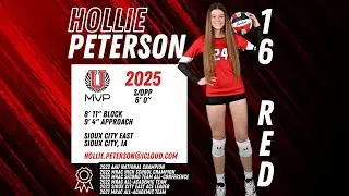 Hollie Peterson (2025 Volleyball Recruit) Setter/OPP Highlight Film