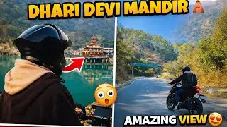This Place is Magical 😍 | Dhari Devi Mandir Uttarakhand Bike Ride