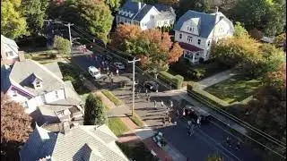 2024 Newton PA Haunted Hustle Aerial View