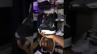 White Thunder Jordan 4 ASMR Unboxing #sneaker #asmr #jordan4
