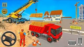 Village JCB Excavator Simulator - Offroad Construction Games 2021 - Android IOS Gameplay