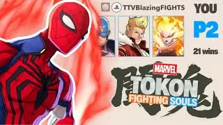 21-WIN STREAK! Marvel Tokon Fighting Souls Online Matches