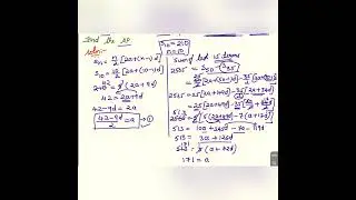 In an AP of 50 terms, the sum of 1st 10 terms is 210 & the sum of last 15 terms is 2565. Find the AP