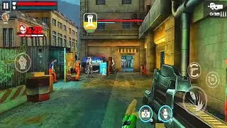 Defence PYLON GAS By Zombies In BIOLAB #43 - DEAD TARGET Zombies Shooter 3D Games - Android Gameplay