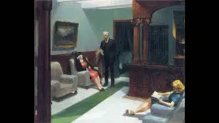El Agumar en Madrid o Hotel Lobby de Edward Hopper