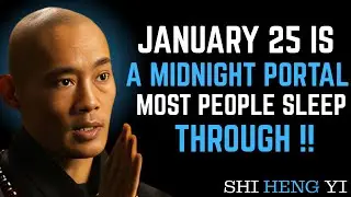 January 25 Is a Midnight Portal Most People Sleep Through | Shi Heng Yi Speech