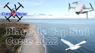 Vid&eacute;o Drone - Plage de Cap Sud Corse 2022