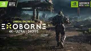 EXOBORNE New Beta Gameplay | Most Insane UNREAL ENGINE 5 GRAPHICS Adventure Game Vision.