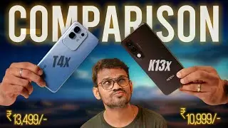 OPPO K13x 5G vs Vivo T4x 5G Comparison 🔥 Best Phone Under 15000