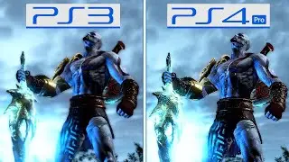 God of War 3 | PS3 vs PS4 Pro | Original vs Remastered | Graphics Comparison