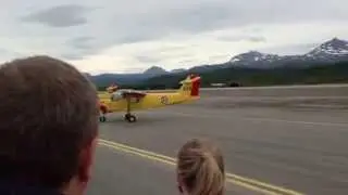 SAAB Safari is bowing for the audience