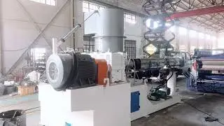 PP PE film pelletizing line