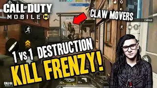 *HIGHLIGHT* Destroying 1v1 DUEL Mode | Kill Montage | Skrillex Style | Call Of Duty Mobile Gameplay