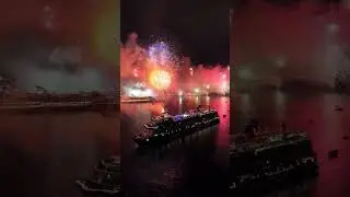 Fireworks around the world 🌎 Portugal 🇵🇹 New Years Eve 2024
