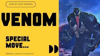 VENOM | SPECIAL MOVE | MARVEL contest of champions | SoN of GoD GAMING...