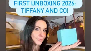 Первая распаковка в этом году от Tiffany and Co!!!