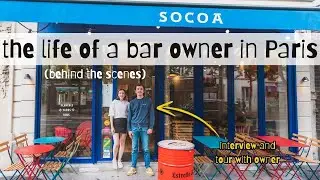 DAY IN THE LIFE OF A BAR OWNER IN PARIS 🥘🍴 restaurant tour, life in Paris, behind the scenes