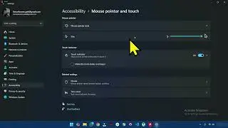 How to Make Your Mouse Cursor Bigger/Smaller in Windows 11| Mouse Cursor Ka Size Kaisa Change Kara