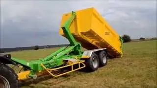 Porte conteneur Pirnayremorques palfinger