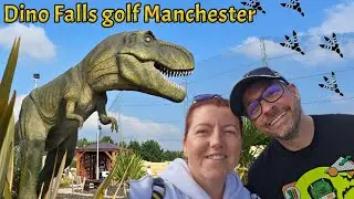 Halloween shopping & Dino falls golf - Manchester