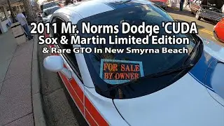 EP1094 2011 Mr  Norms Dodge 'Cuda \Sox & Martin Limited Edition and 1970 Rare GTO iNew Smyrna Beach