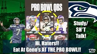 Seahawks: All you SQUAMES can EAT @ Geno's at the PRO BOWL!! | Geno Smith celebration!