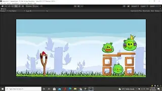 Hướng dẫn lập tr&igrave;nh Game Unity #10: C&aacute;ch l&agrave;m Game Angry Bird (phần 1 - Setup cơ bản)