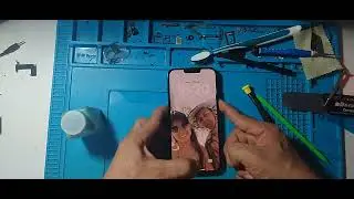 iPhone 13 pro Max, com tela branca. Resolvido
