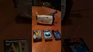 Камера JVC GR-FX15E и кассеты VHS-C: Panasonic AF SHG EC-45, TDK EHG-45, JVC EHG-30