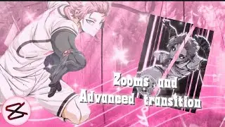 Zooms and advanced transitions tutorial Capcut 2026 | mobile 🥶
