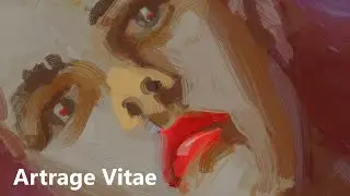 22 05 2022 - digital painting timelapse - Artrage Vitae